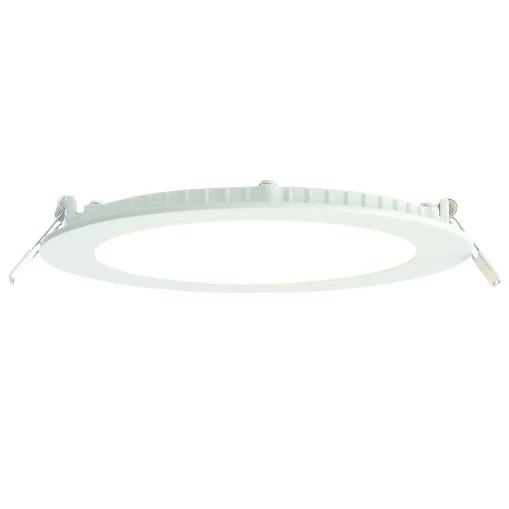 Ultra Slim Round Flush Ceiling Light 12W Cool LED 4000k Corridor Lamp