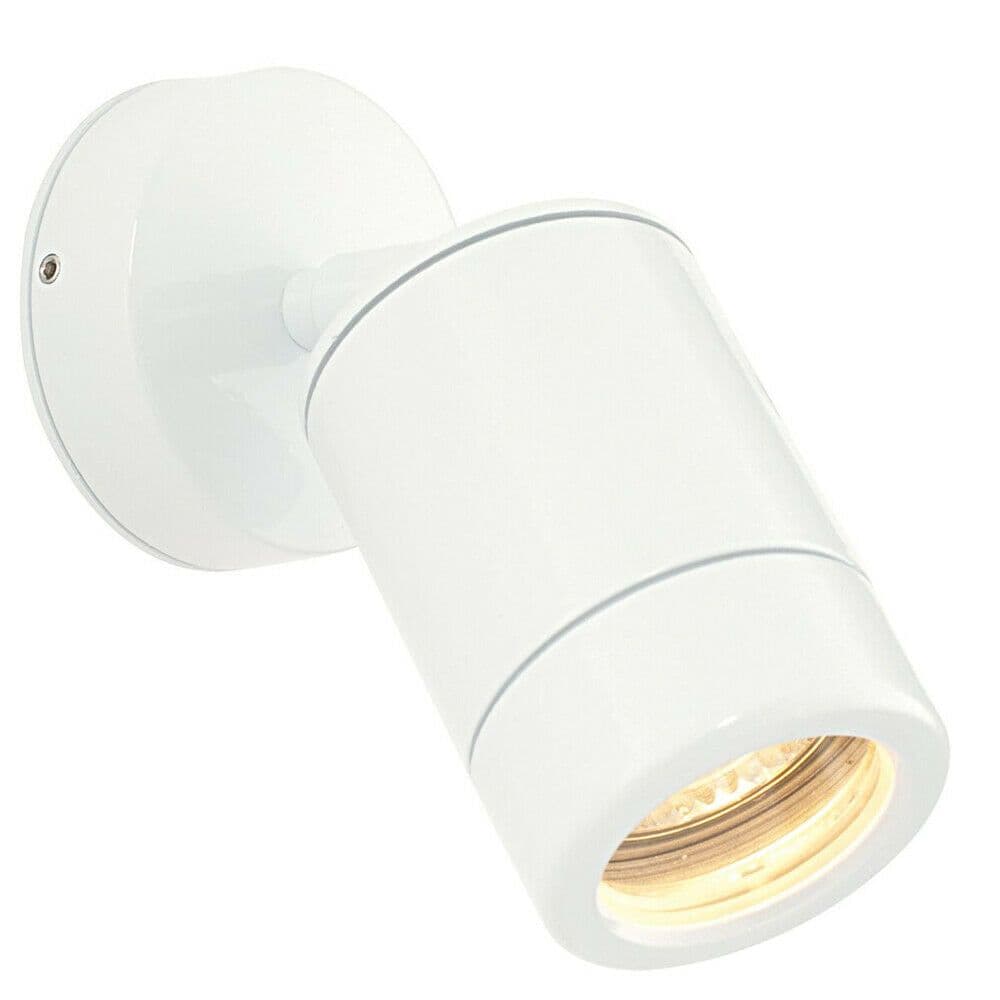 IP65 Outdoor Adjustable Spotlight Gloss GU10 Dimmable Accent Downlight