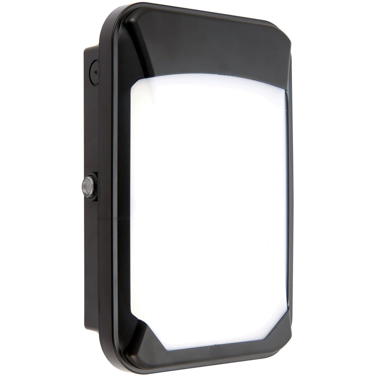 Outdoor IP65 Commercial Bulkhead Wall Light Cool LED Photocell Sensor