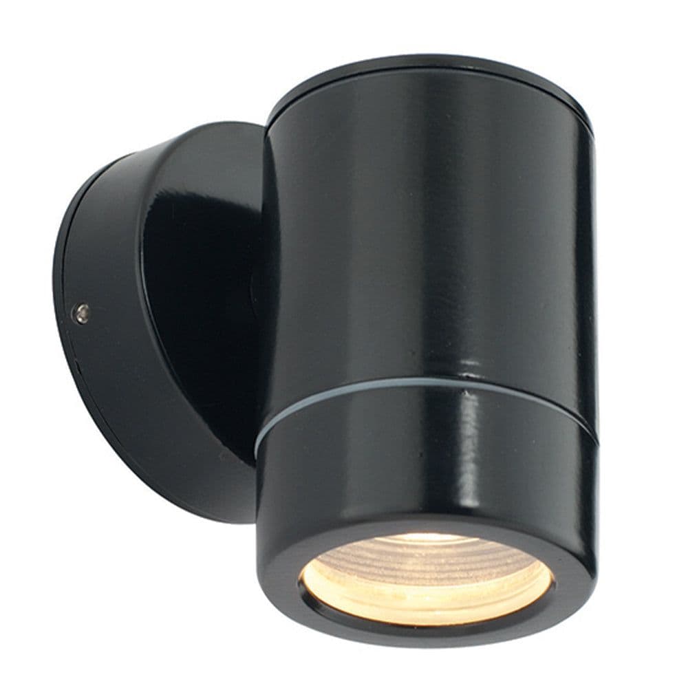 Outdoor IP65 Wall Downlight Dimmable 7W LED GU10 Satin Aluminium