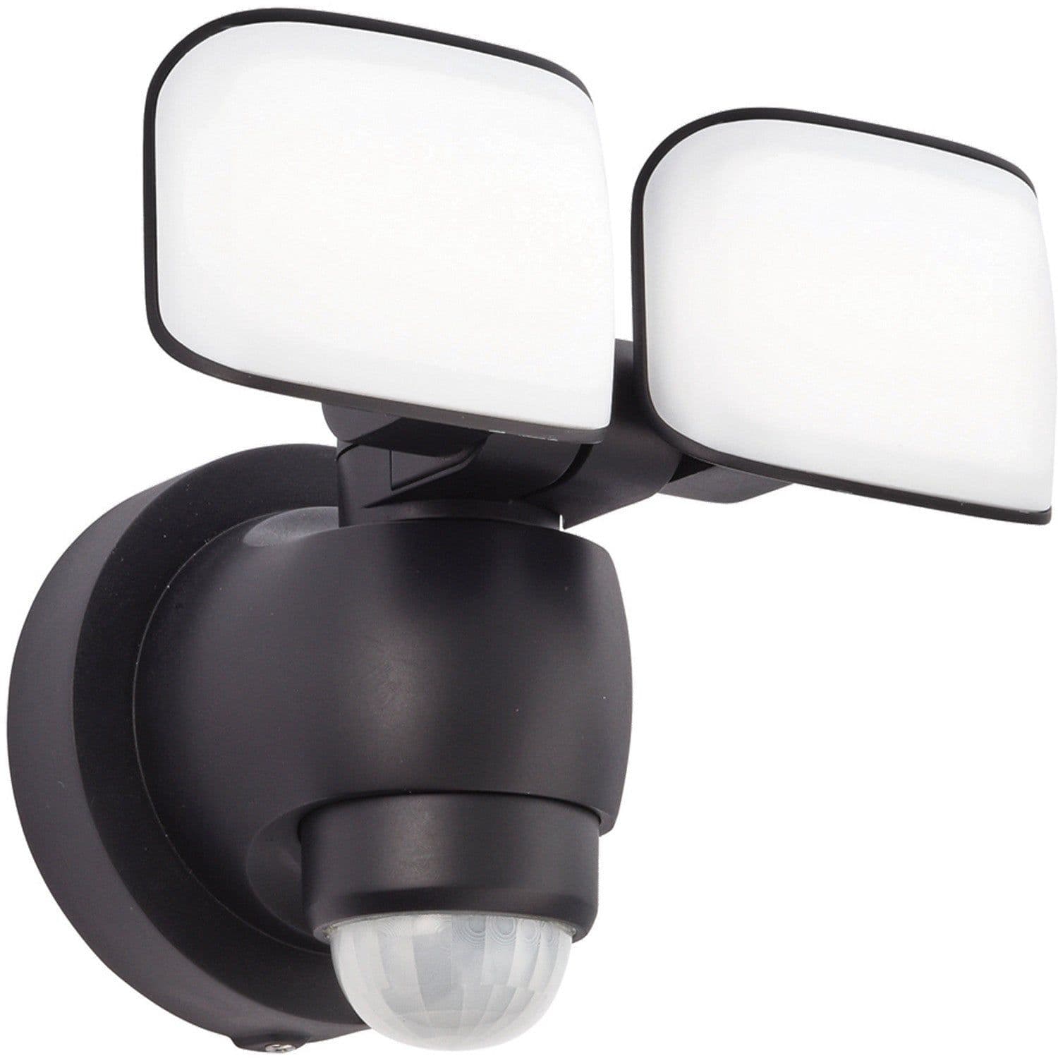 Twin Outdoor Security Spot Light 2 x 10W Daylight LEDs PIR Sensor