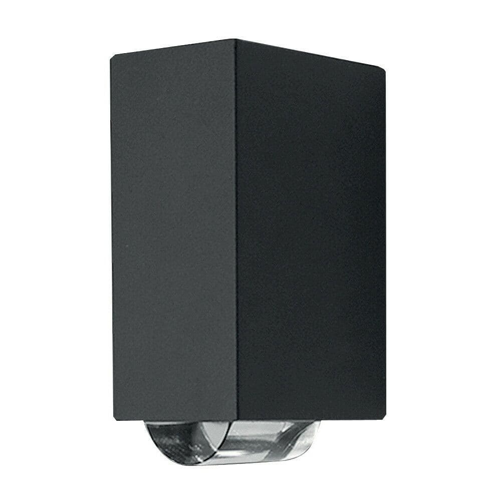 Outdoor Twin Wall Light 2 Way or DIrectional Light Graphite LED 60W Outside