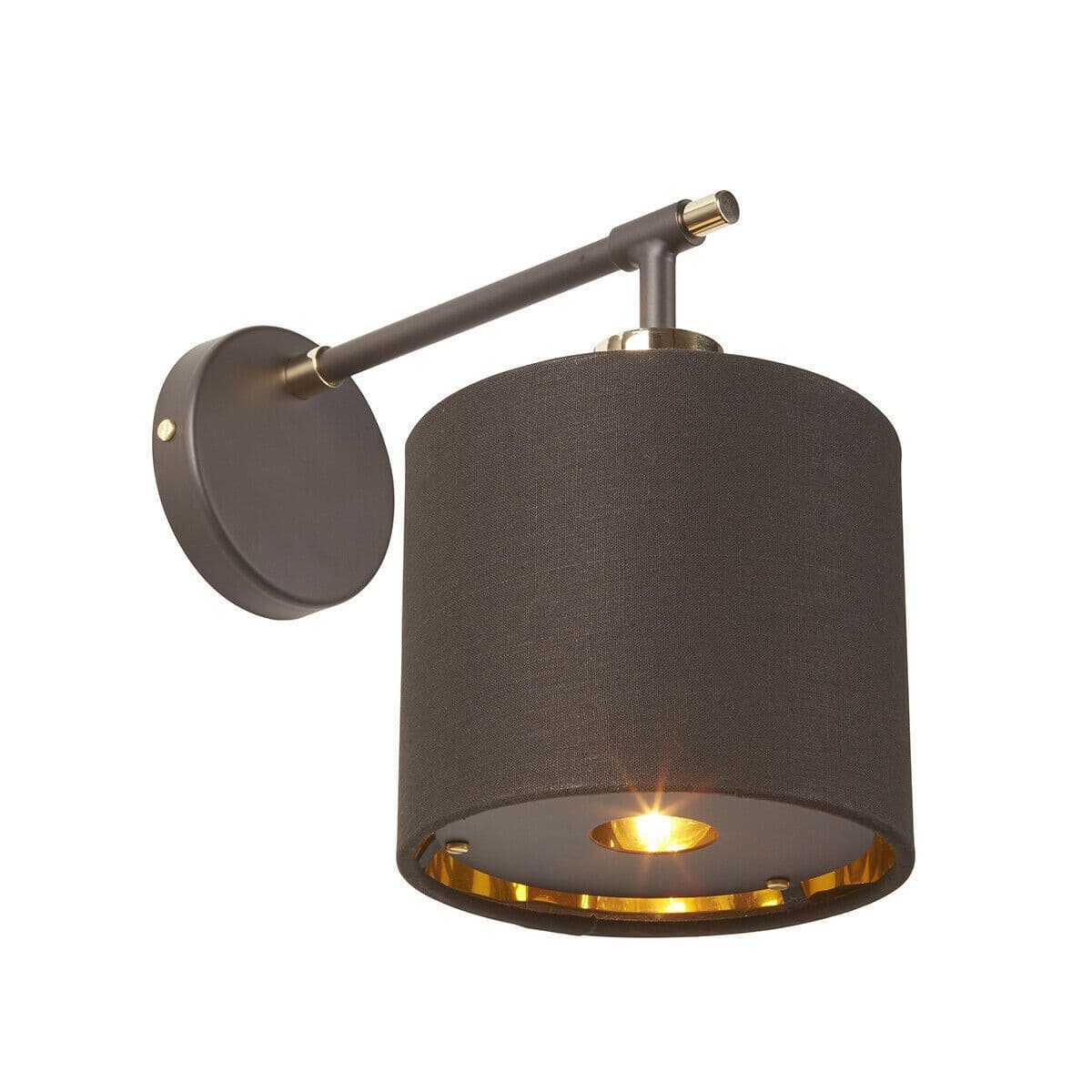 Wall Light Retro Style Highly Polished Brass LED E27 40W