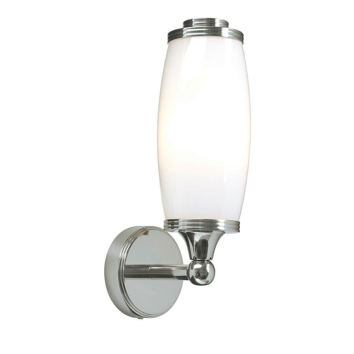 IP44 Wall Light Enclosed Glass Shade LED Included Polished Chrome LED G9 3.5W