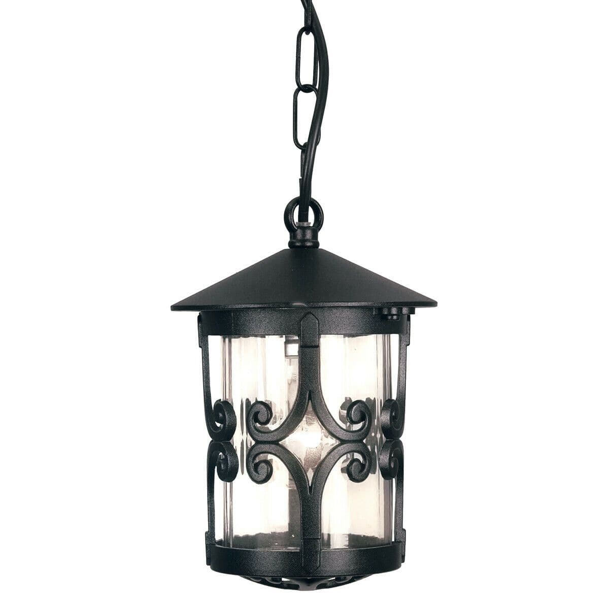 IP23 1 Bulb Chain Lantern LED E27 100W Bulb Outside External