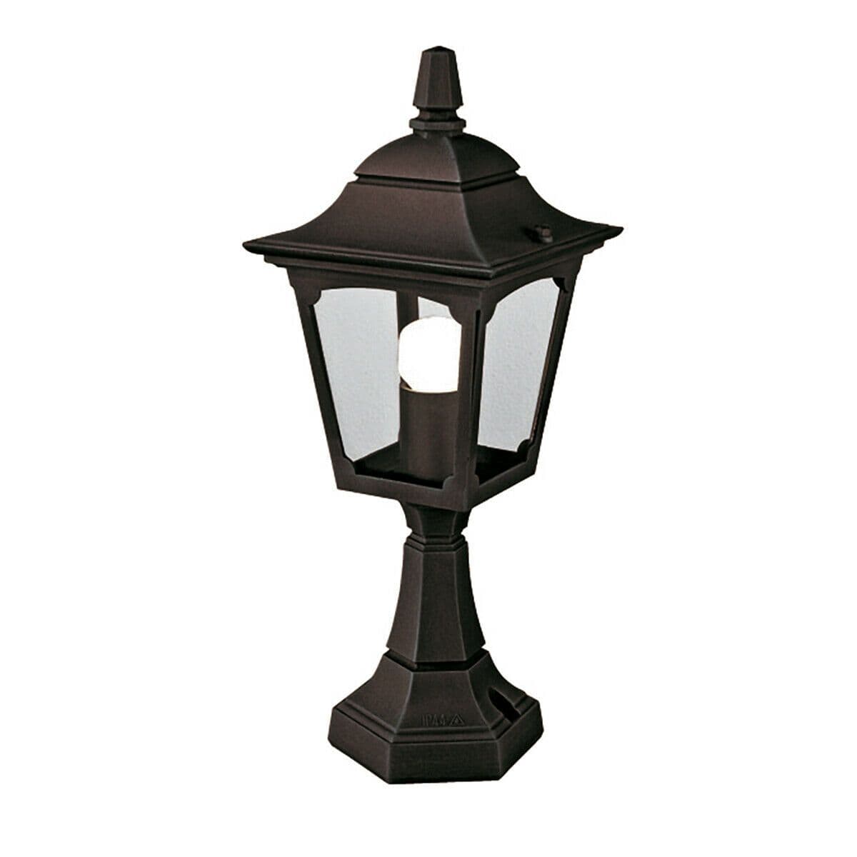 Outdoor IP44 1 Bulb Wall Ground Pedestal Lamp Light LED E27 100W d00315