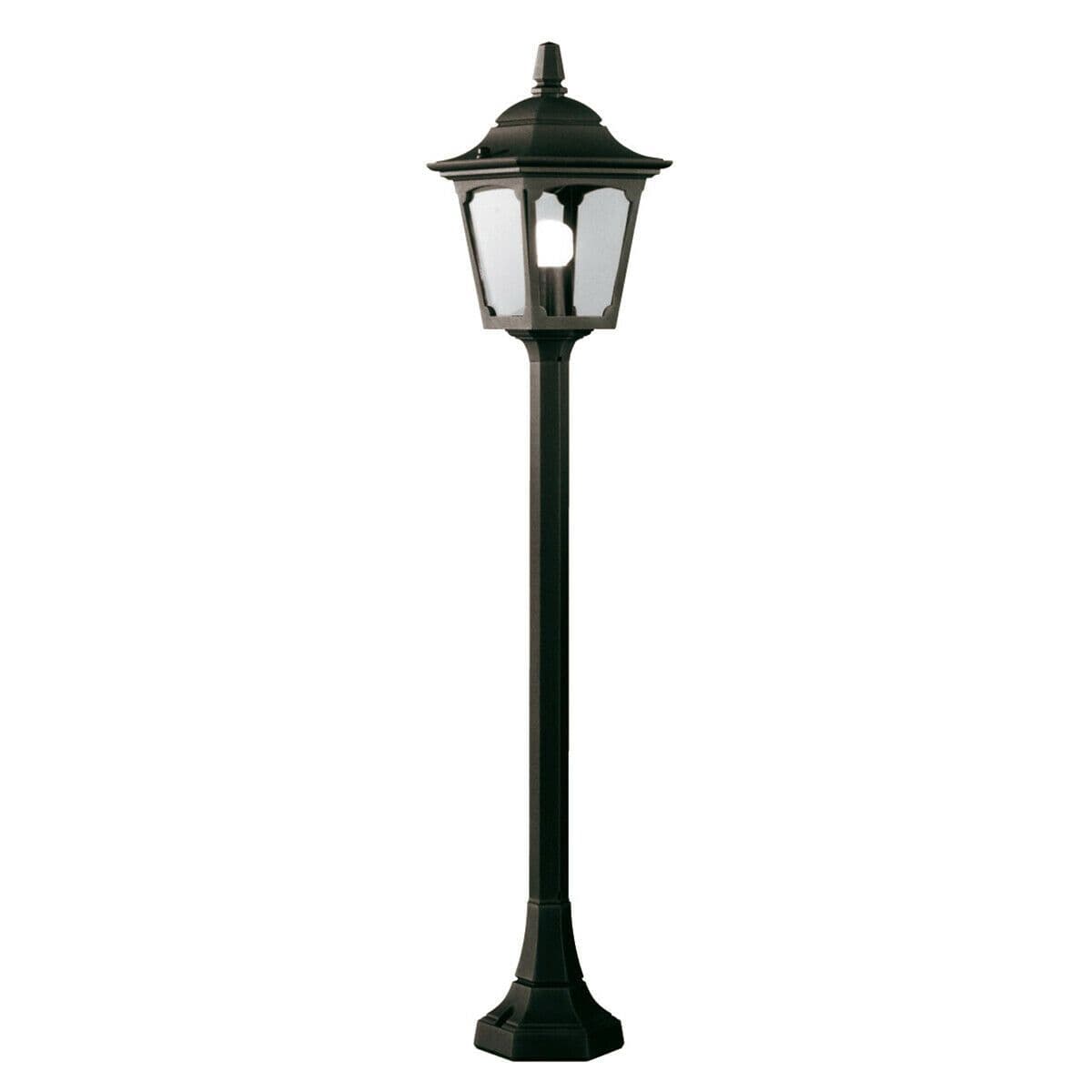Outdoor IP44 1 Bulb Short Mini Lamp Post Pillar LED E27 100W d00316