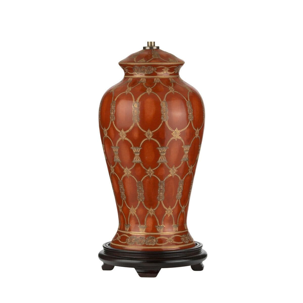 Table Lamp Ceramic Base Traditional Terracotta LED E27 60W Bulb