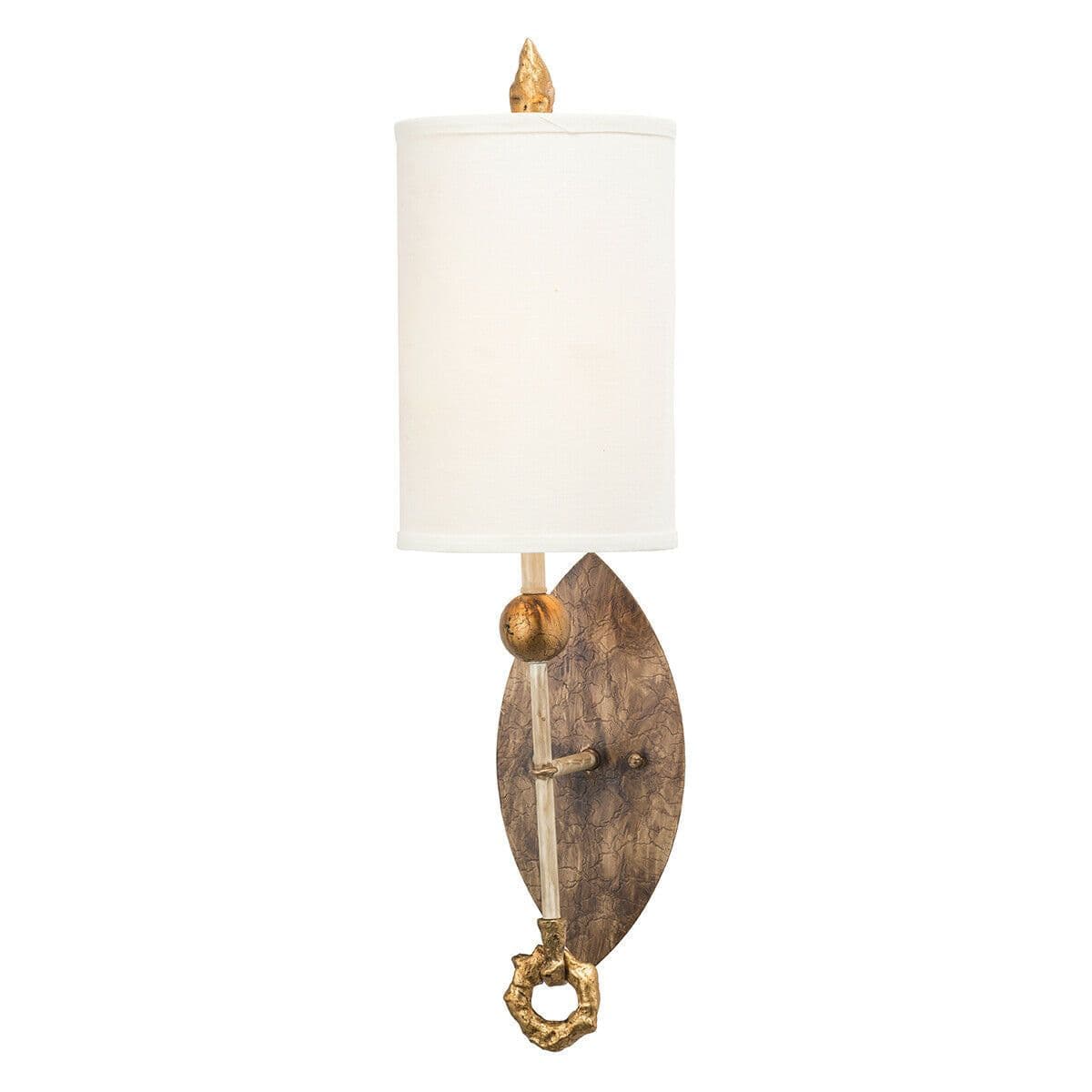 Wall Light Sconce Gold Putty LED E27 60W Bulb