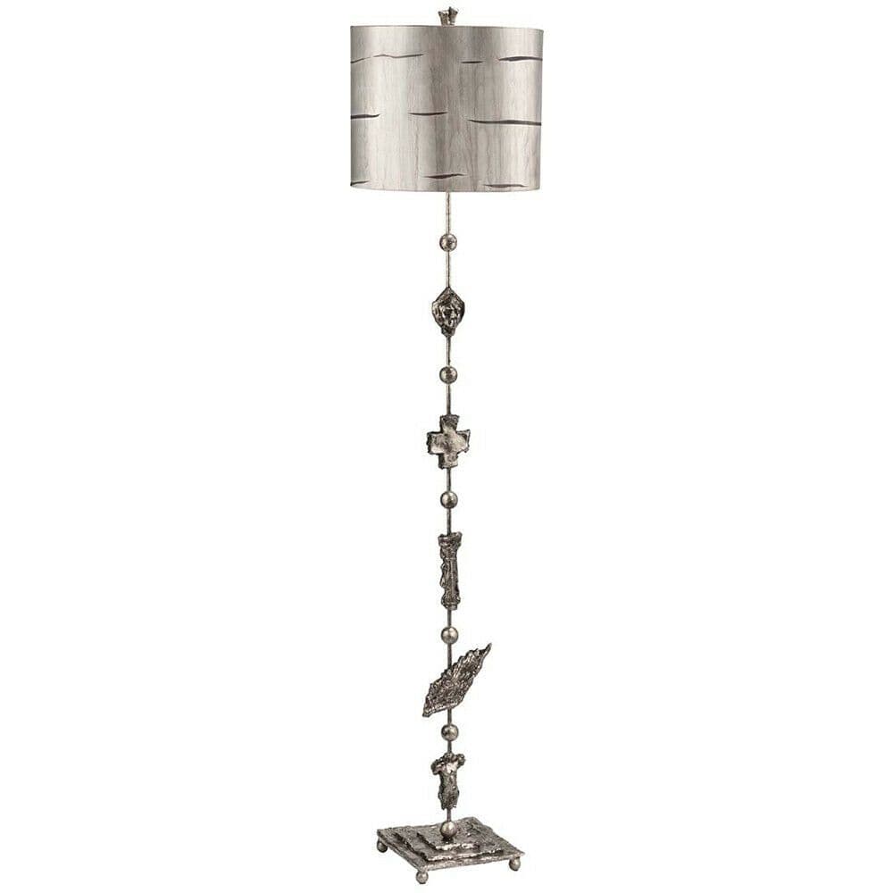 Floor Lamp Leaf Silhouettes Aged LED E27 100W
