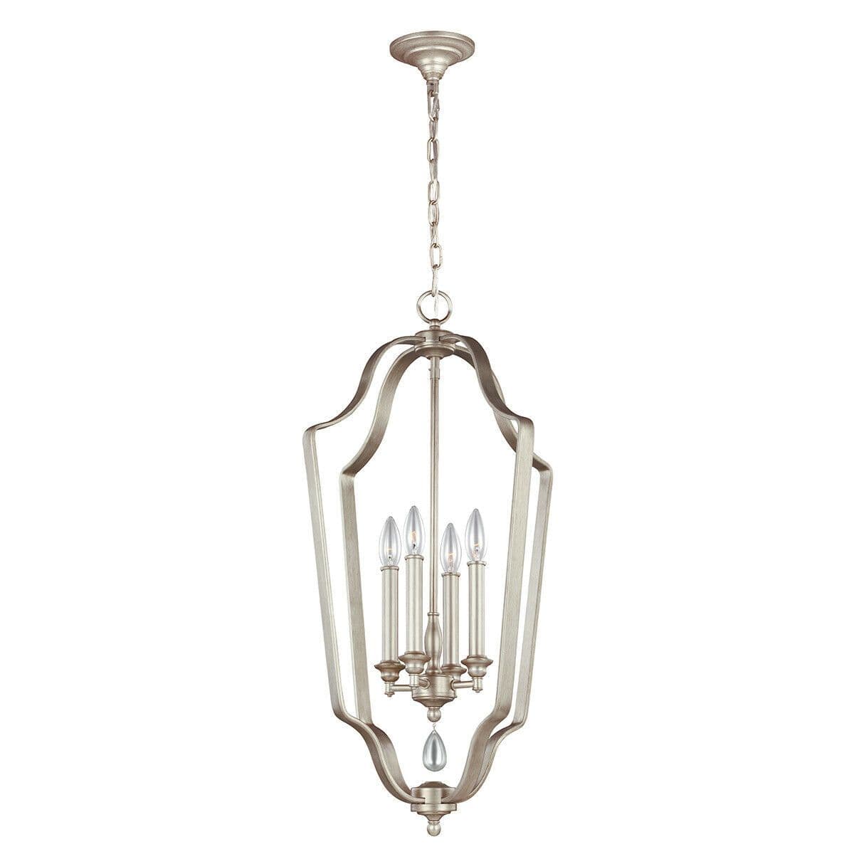 4 Bulb Ceiling Pendant Light Fitting Sunrise LED E14 60W Bulb