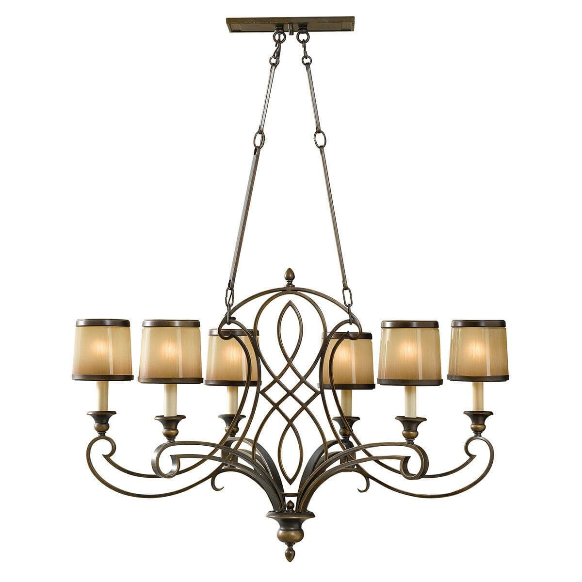 6 Bulb Ceiling Pendant Light Fitting Astral LED E14 60W Bulb