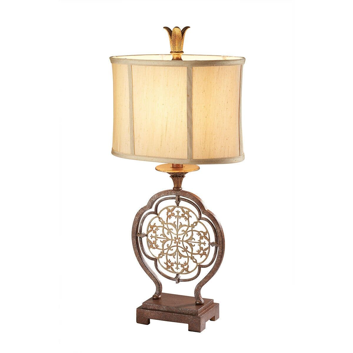 Table Lamp British Oxidized LED E27 60W Bulb