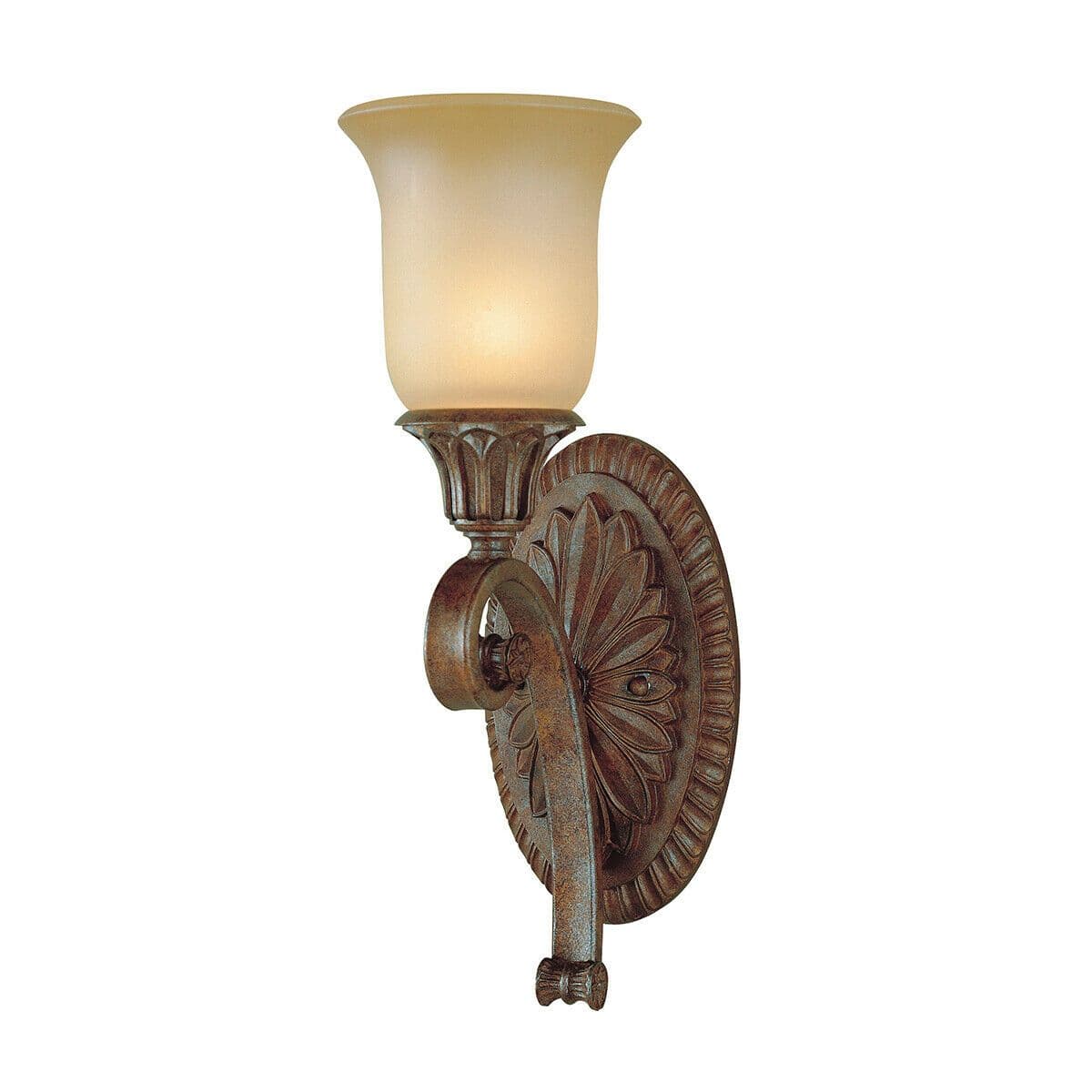 Wall Light Medieval Style Arched excavation Glass Shade LED E14 60W