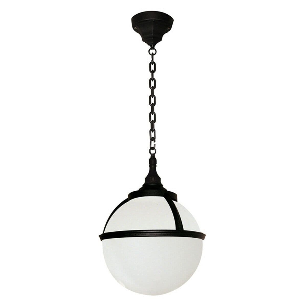 Outdoor IP44 1 Bulb Chain Lantern LED E27 100W Bulb Outside External