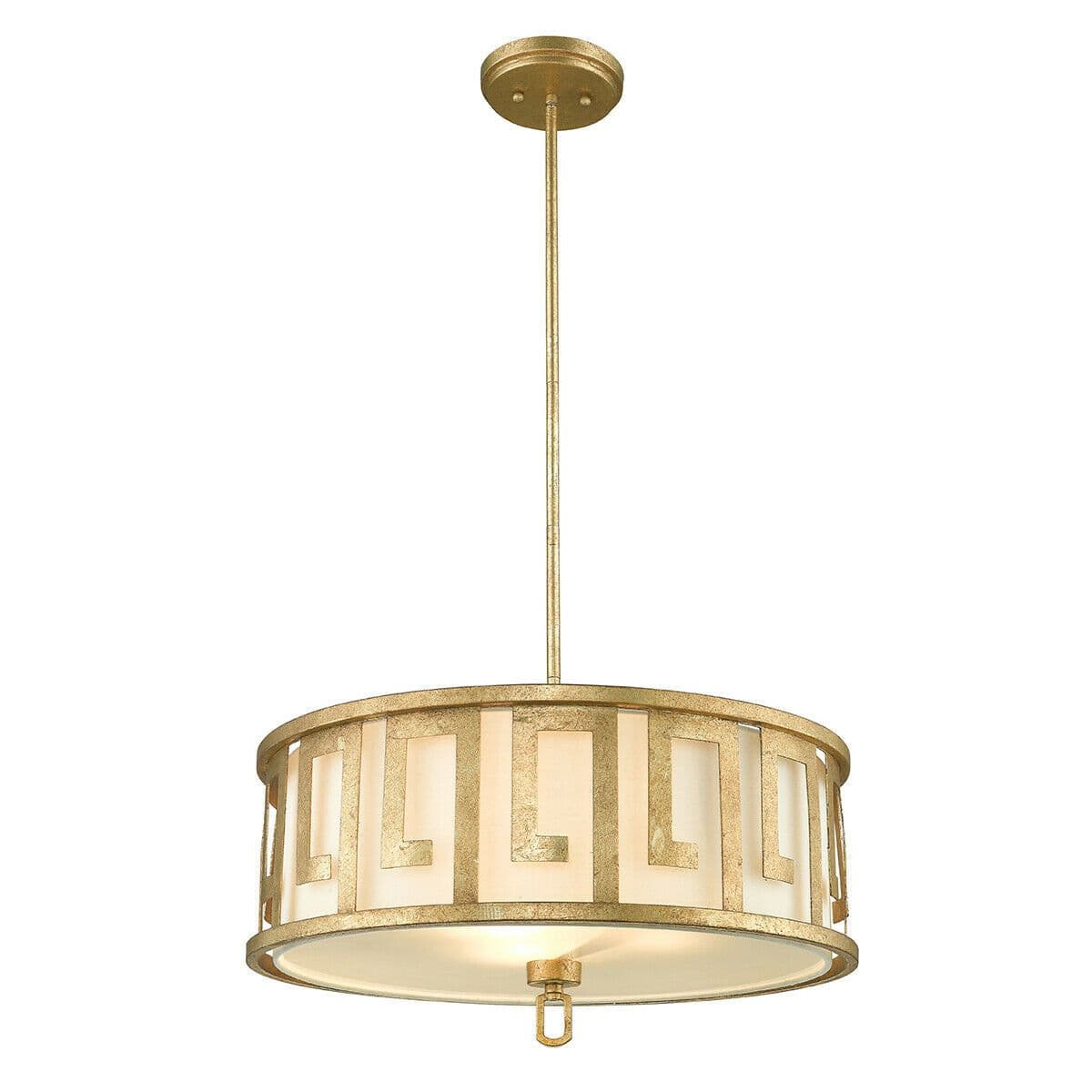 3 Bulb Ceiling Pendant Light Fitting Distressed LED E27 60W Bulb