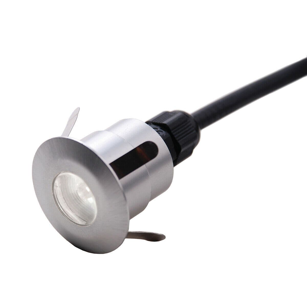 Outdoor IP65 1Spot Lights Brushed Machined Aluminium LED 1.6W