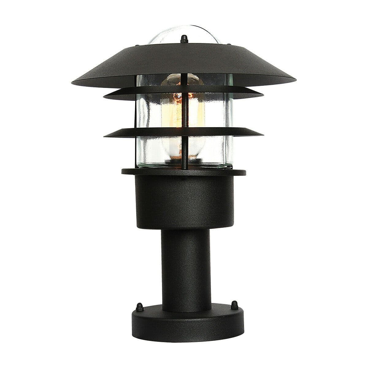 Outdoor IP44 1 Bulb Wall Ground Pedestal Light LED E27 60W