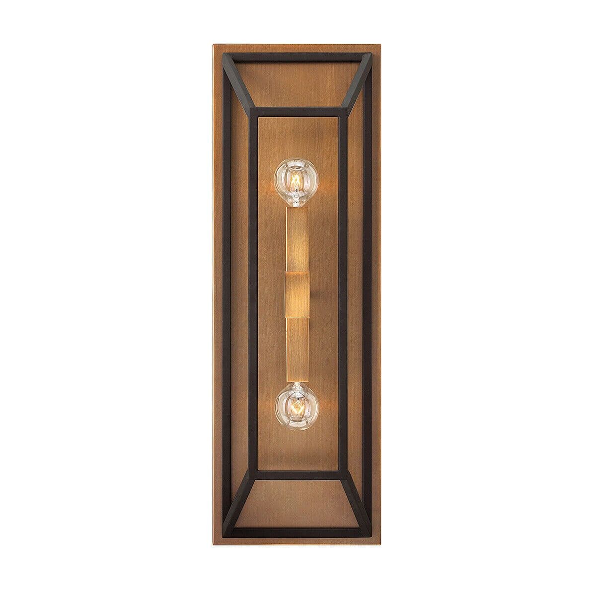 Twin Wall Light Industrial Style Cage Design Without Glass LED E14 60W