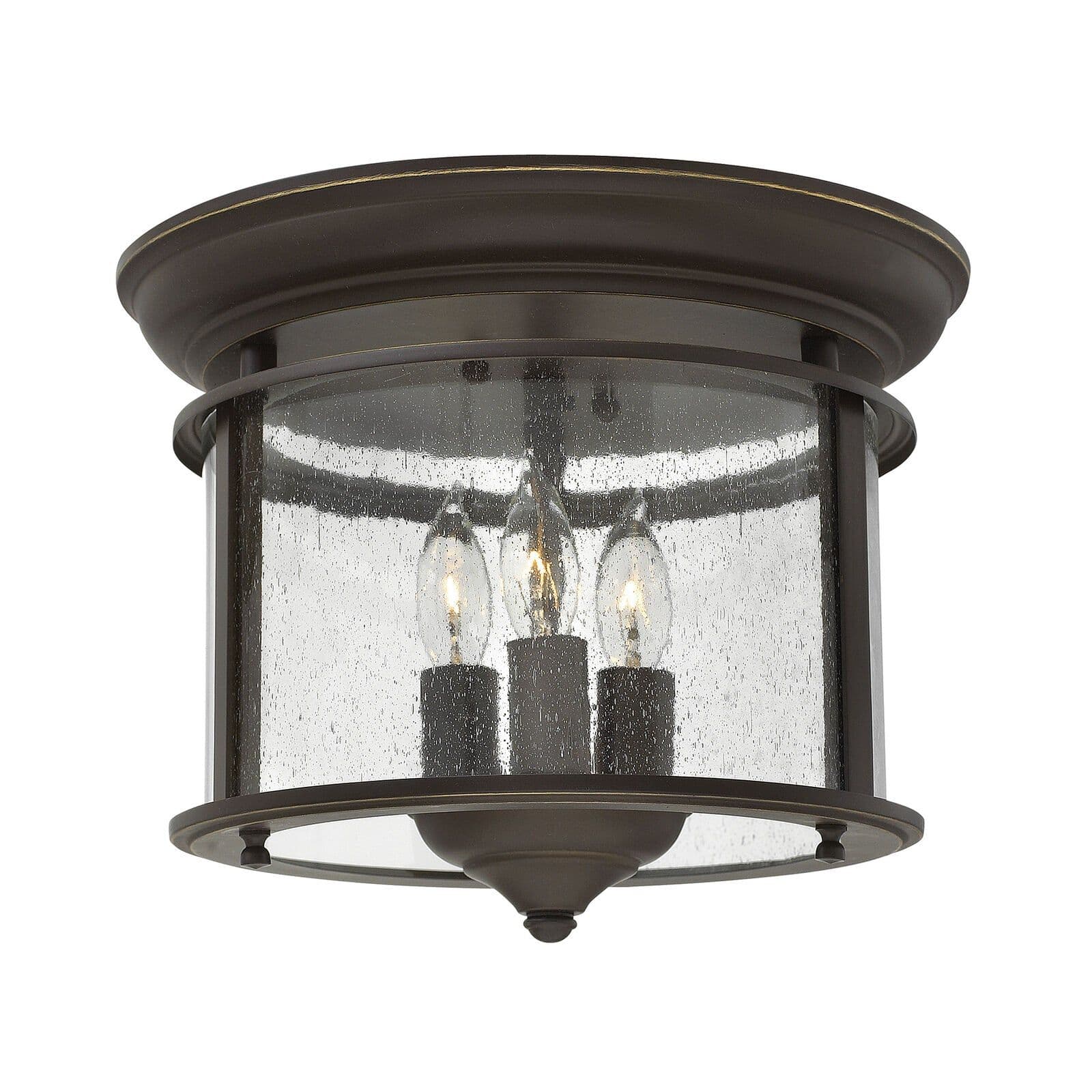 3 Bulb Flush Light Light Low Ceiling Olde LED E14 40W Bulb