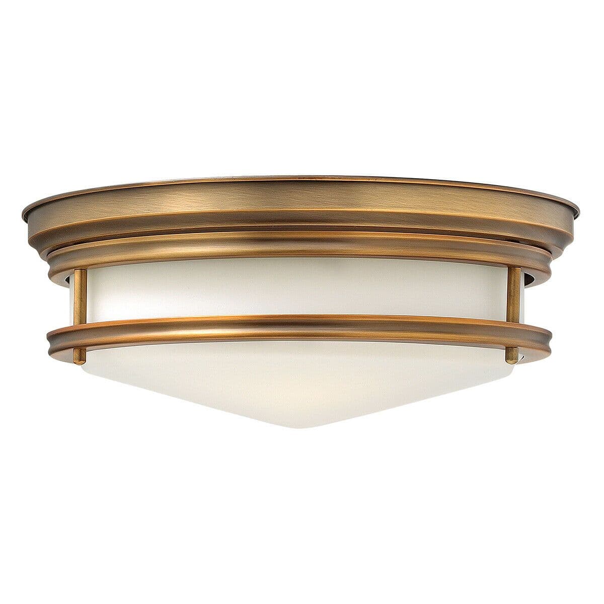 3 Bulb Flush Light Light Low Ceiling Brushed LED E27 40W Bulb
