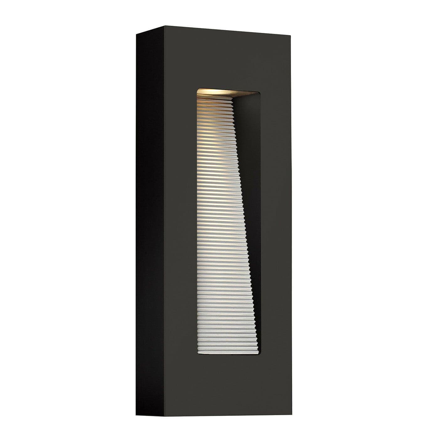 Outdoor IP44 Twin Wall Light Sconce Satin LED 7W Bulb Outside External