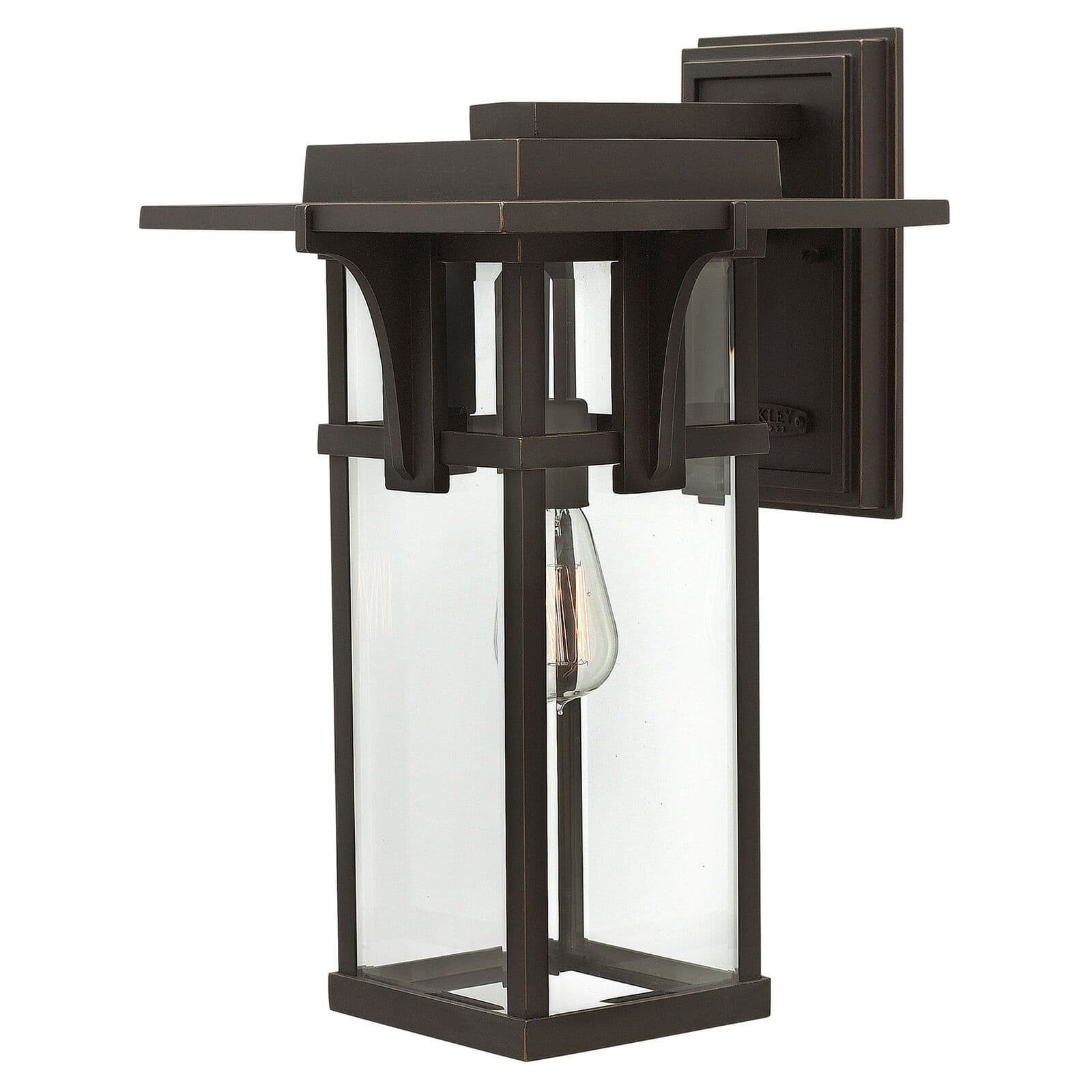 Outdoor IP44 Wall Light Oil Rubbed LED E27 100W d01362