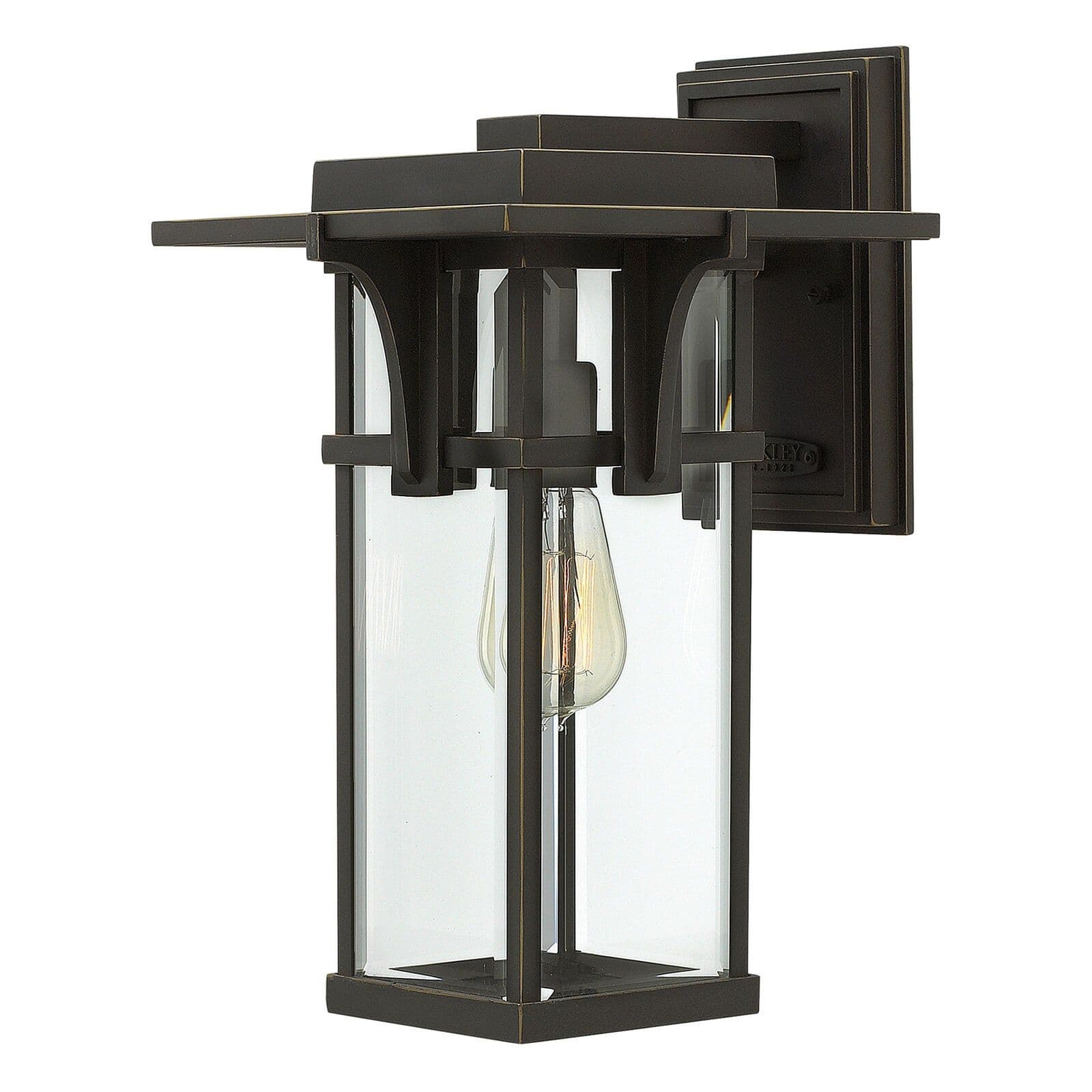 Outdoor IP44 Wall Light Oil Rubbed LED E27 100W d01363