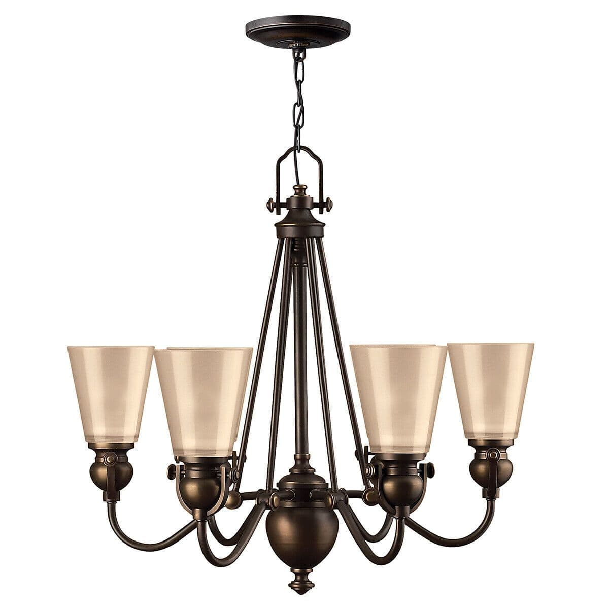 6 Bulb Chandelier Hanging Pendant LIght Olde LED E27 60W Bulb