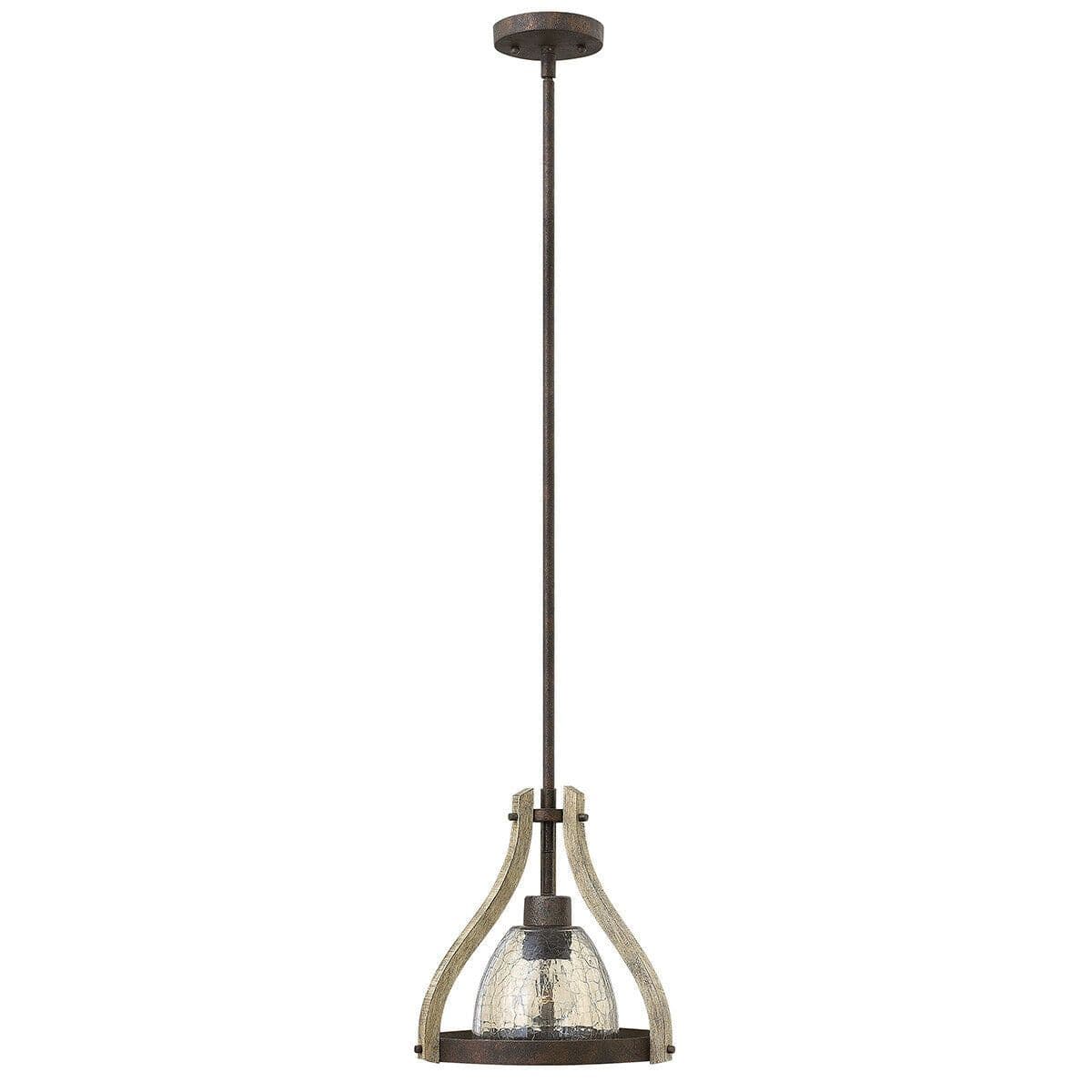 1 Bulb Ceiling Pendant Light Fitting Iron LED E27 60W Bulb