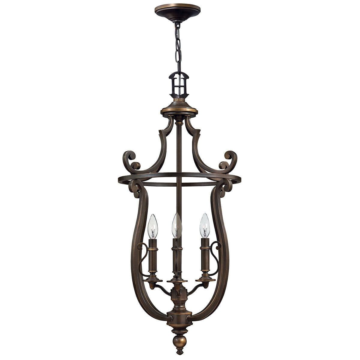 4 Bulb Chandelier Hanging Pendant LIght Olde LED E14 60W Bulb
