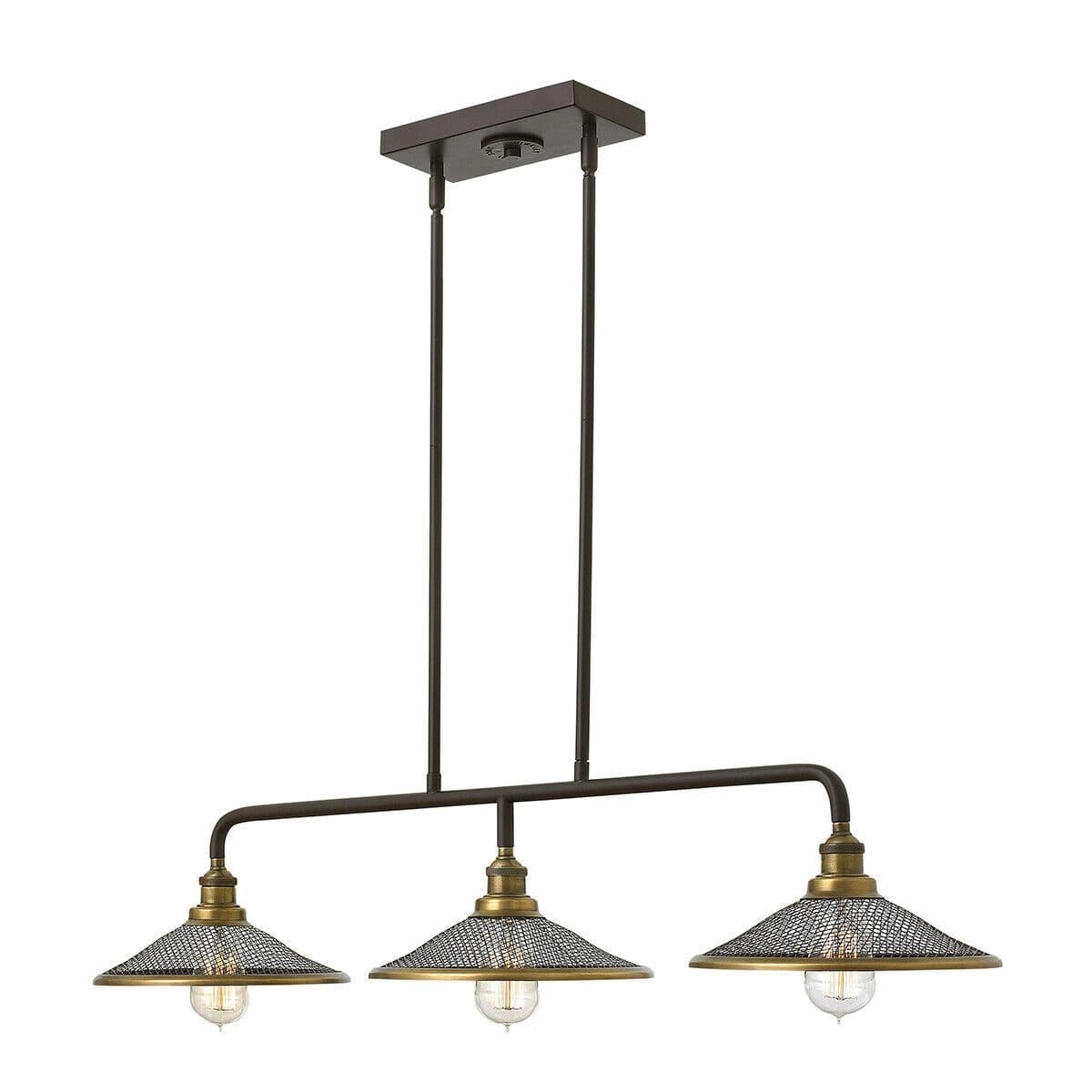3 Bulb Chandelier Hanging Pendant LIght Buckeye LED E27 60W Bulb