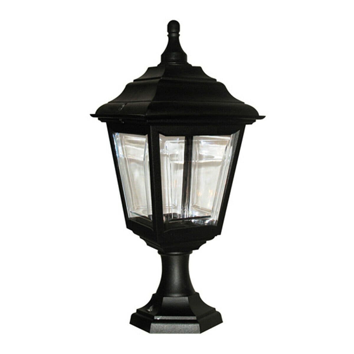 Outdoor IP44 1 Bulb Wall Ground Pedestal Lamp Light LED E27 100W d01578