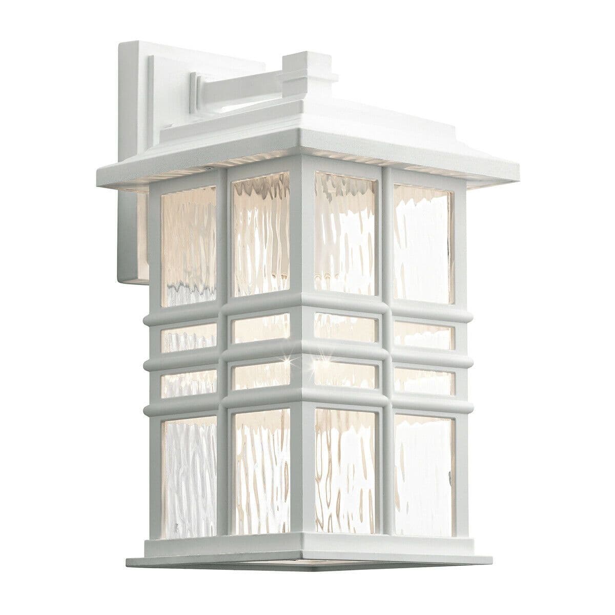 Outdoor IP44 1 Bulb Wall Light Lantern LED E27 40W d01625