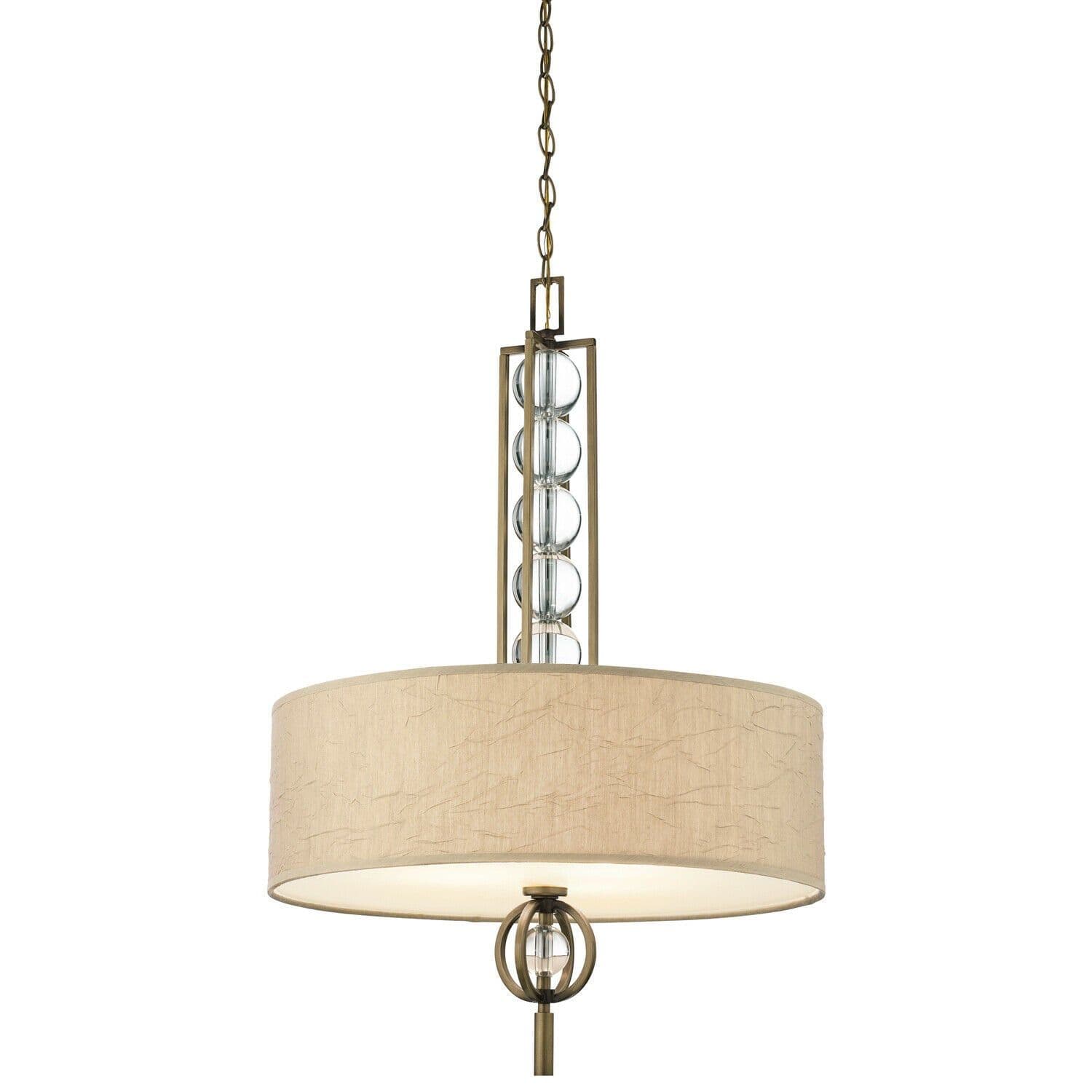 3 Bulb Ceiling Pendant Light Fitting Cambridge LED E27 100W Bulb