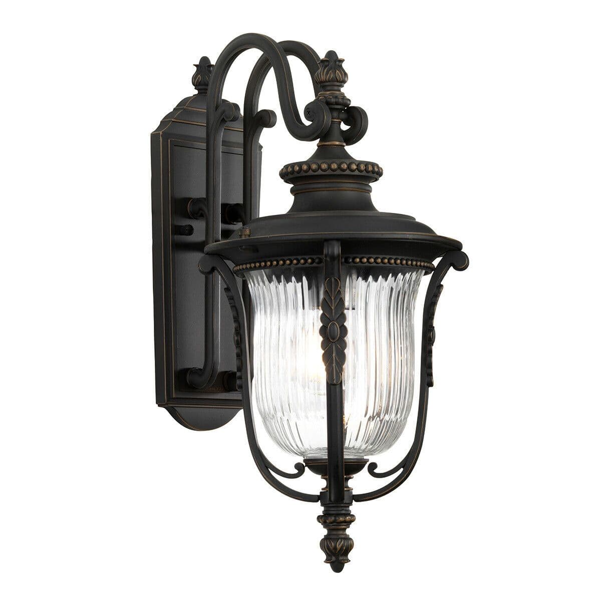 Outdoor IP44 Outdoor IP44 1Wall Light Lantern Rubbed LED E27 100W d01737