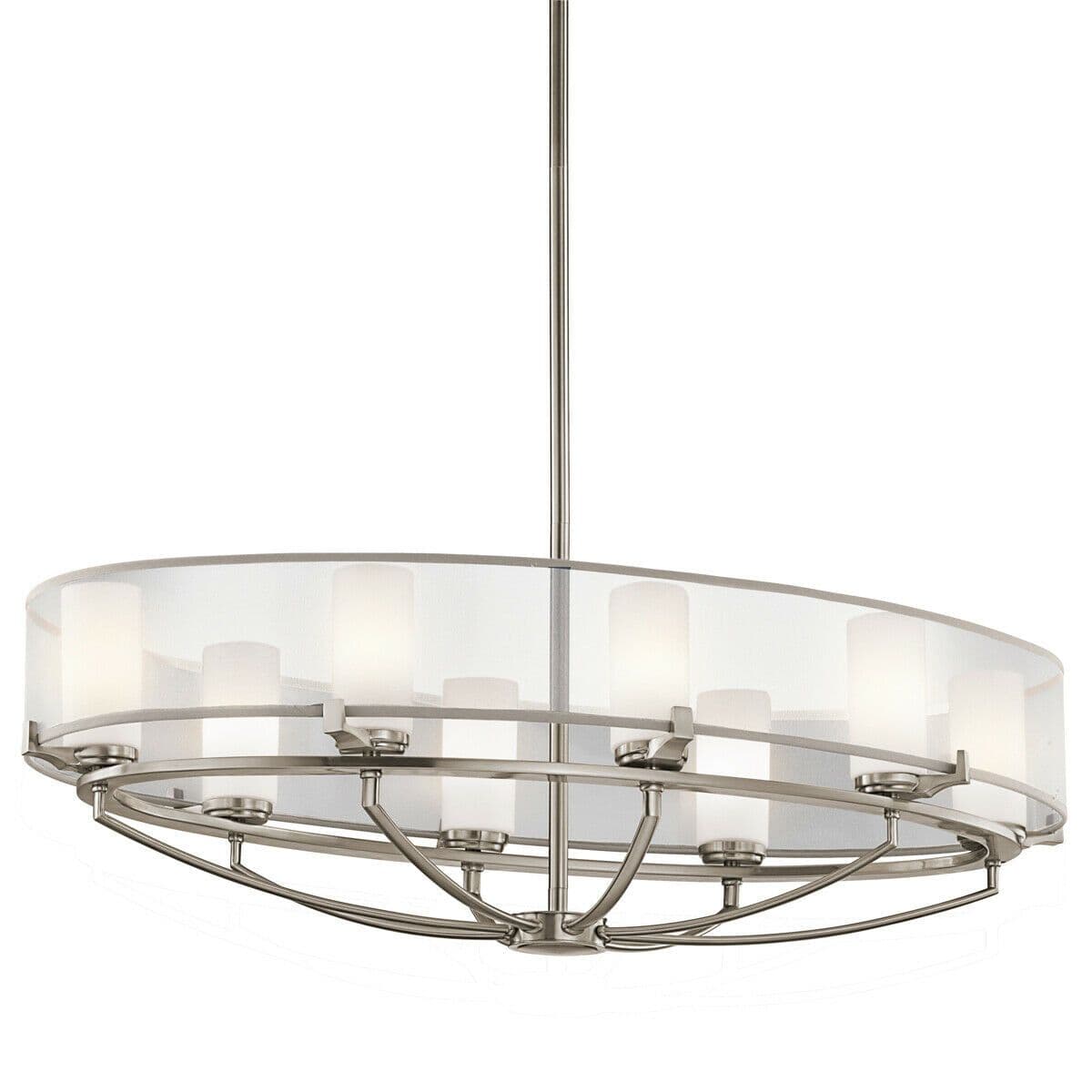 8 Bulb Chandelier Hanging Pendant LIght Classic LED G9 3.5W Bulb