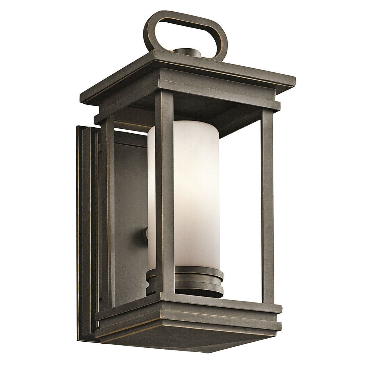 Outdoor IP44 Wall Light Sconce Rubbed LED E14 60W Bulb Outside External