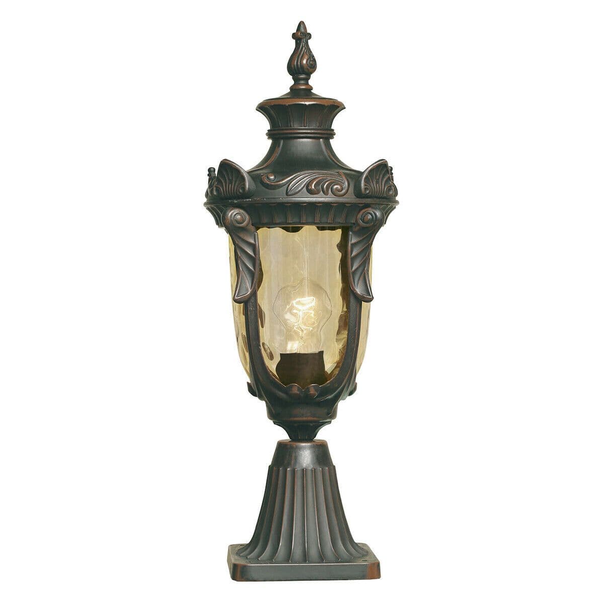 Outdoor IP44 1 Bulb Wall Ground Pedestal Old LED E27 100W