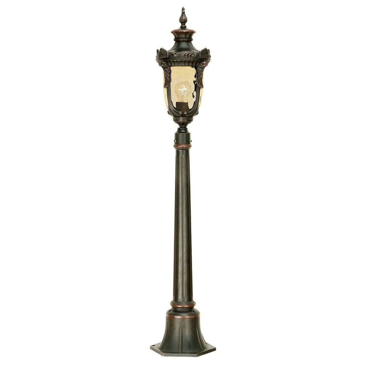 Outdoor IP44 1 Bulb Short Mini Lamp Post Pillar Old LED E27 100W