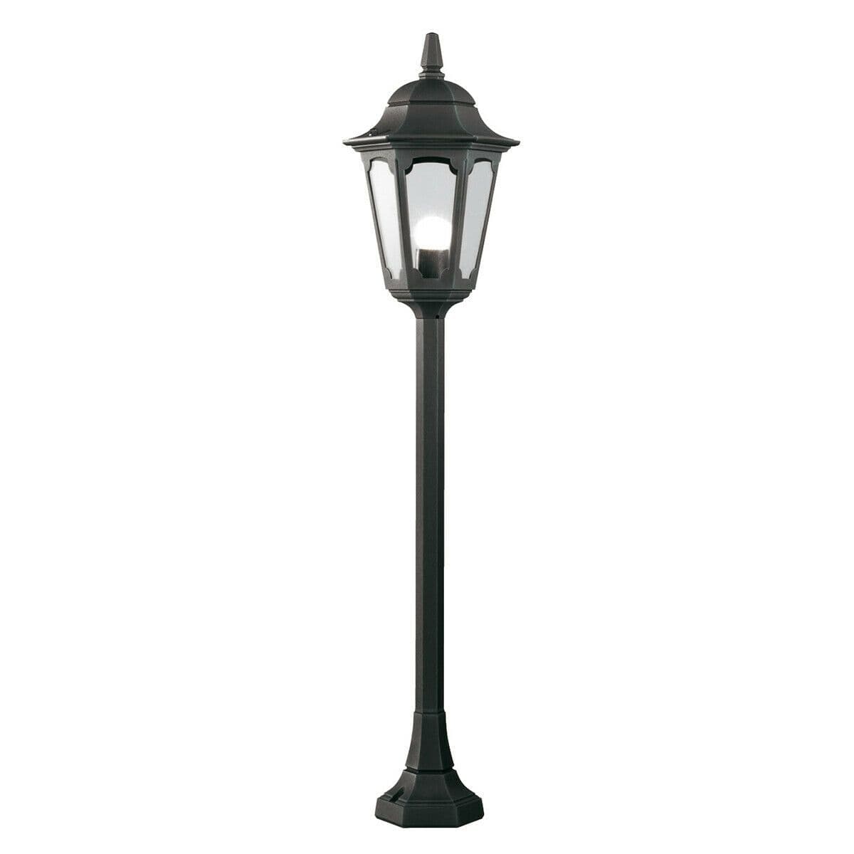 Outdoor IP44 1 Bulb Short Mini Lamp Post Pillar LED E27 100W d02085