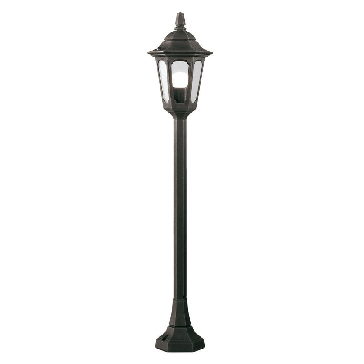 Outdoor IP44 1 Bulb Short Mini Lamp Post Pillar LED E27 100W d02092