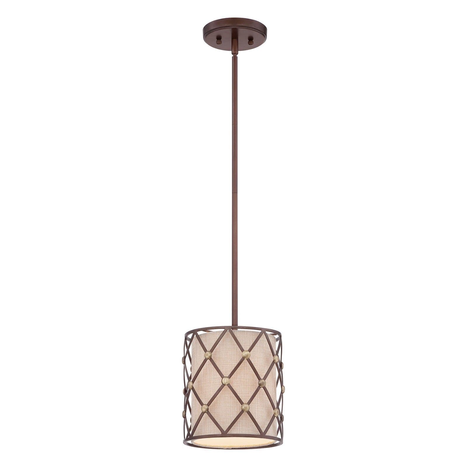 1 Bulb Ceiling Pendant Light Fitting Canyon LED E27 100W Bulb