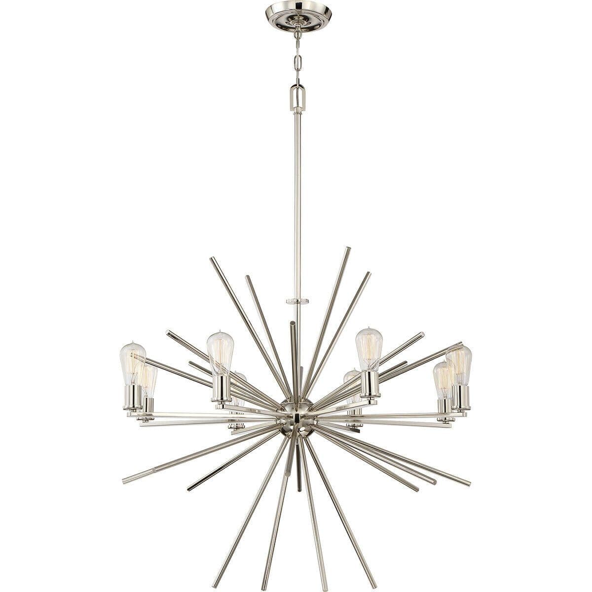 8 Bulb Chandelier Hanging Pendant LIght Imperial LED E27 60W Bulb