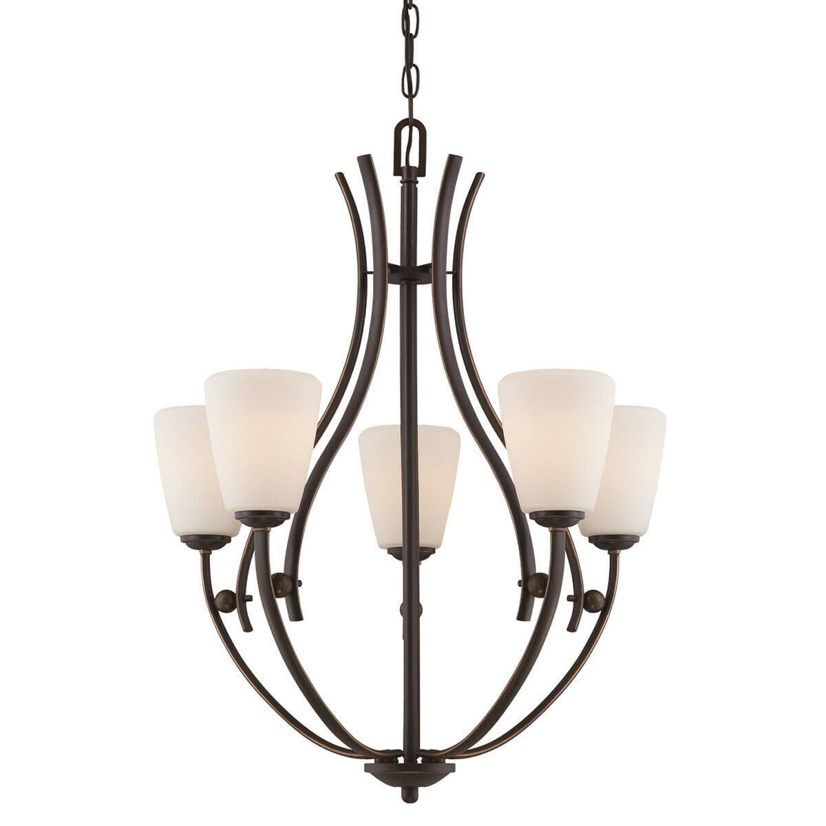 5 Bulb Chandelier Hanging Pendant LIght Palladian LED E27 60W Bulb
