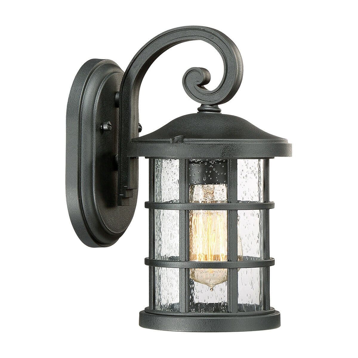 Outdoor IP44 1 Bulb Wall Light Lantern Earth LED E27 60W d02193