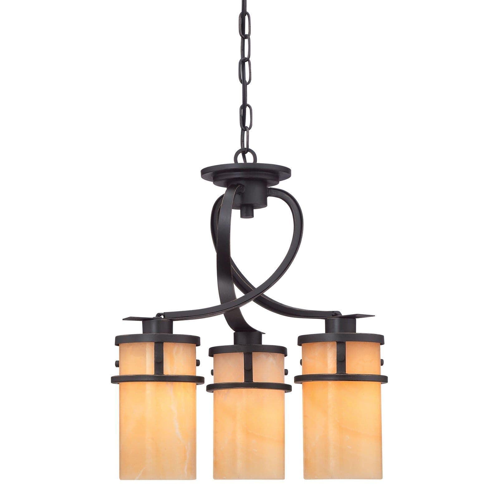 3 Bulb Chandelier Hanging Pendant LIght Imperial LED E27 100W Bulb