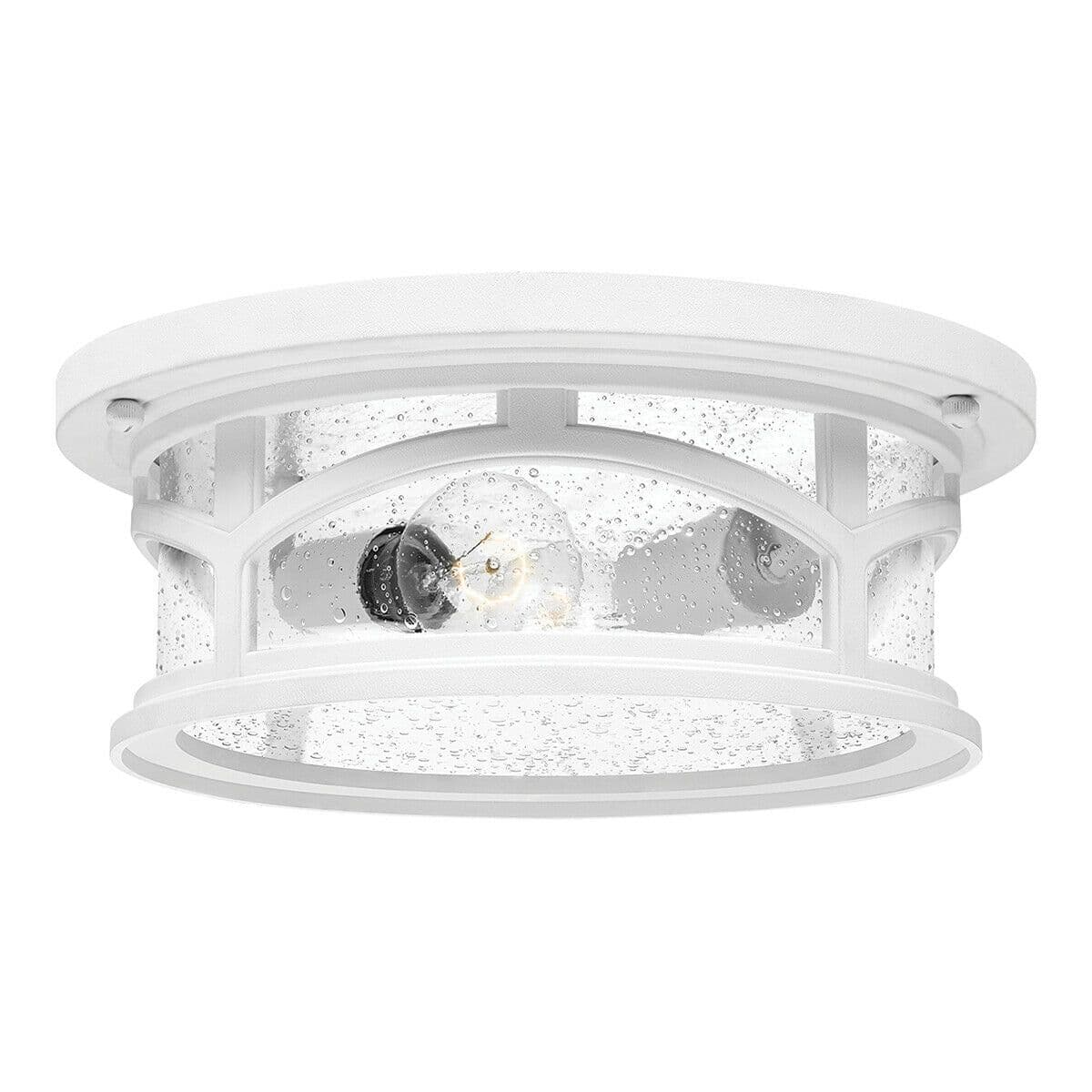 Outdoor IP44 1 Bulb Flush Light Low Ceiling LED E27 40W