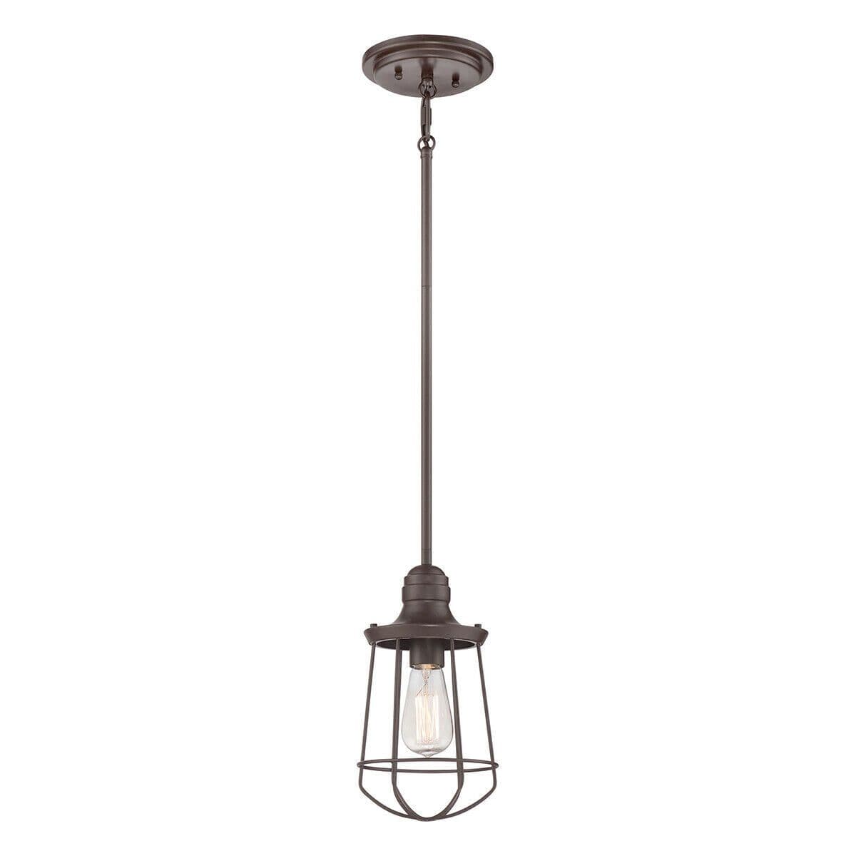 Outdoor 1 Bulb Ceiling Pendant Light Fitting Western LED E27 60W