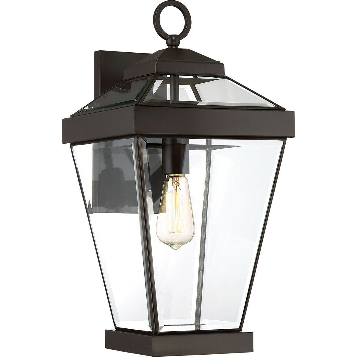 Outdoor IP44 1 Bulb Wall Light Lantern Western LED E27 60W d02332